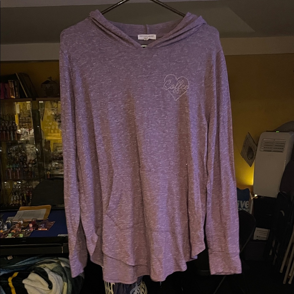 Grayson Threads Purple Hoodie Sweatshirt